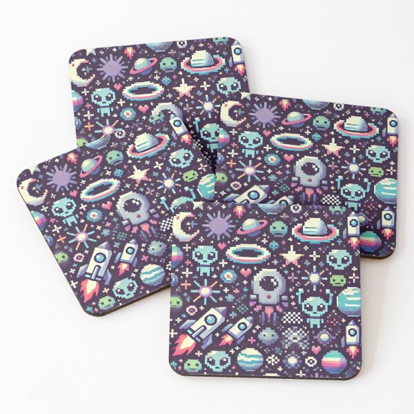 Item preview, space themed pattern designed and sold by TEEJAMBOREE.