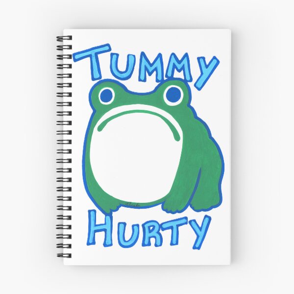 Item preview, Tummy Hurty Frog designed and sold by Flora Su.