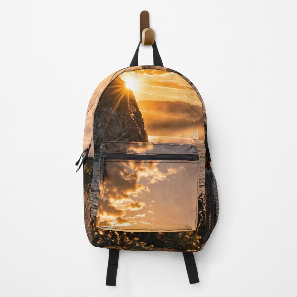 Item preview, Golden Gate Bridge Sunset Glow – San Francisco Coastal Light Trail designed and sold by Kimberly Palmer.