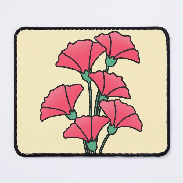 Item preview, Minimalist pink carnation flower bouquet illustration designed and sold by ubborn.