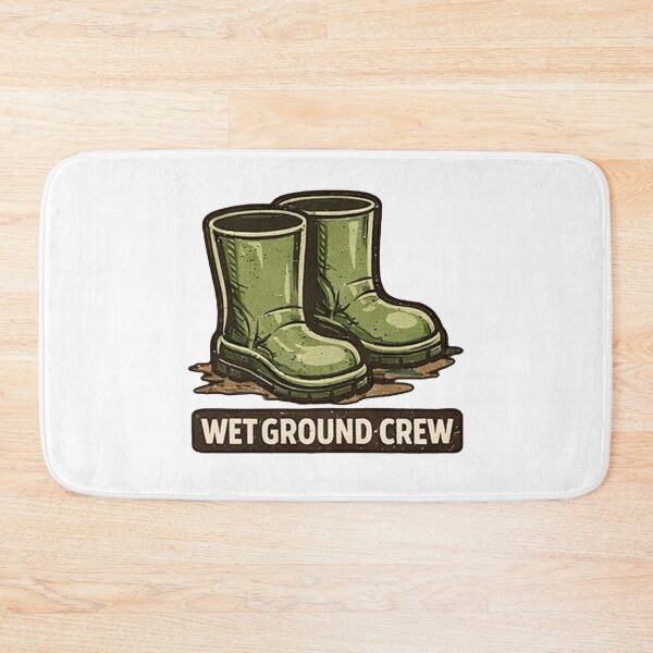 Item preview, Mud Boots Wet Ground Crew designed and sold by Bronse Wear.