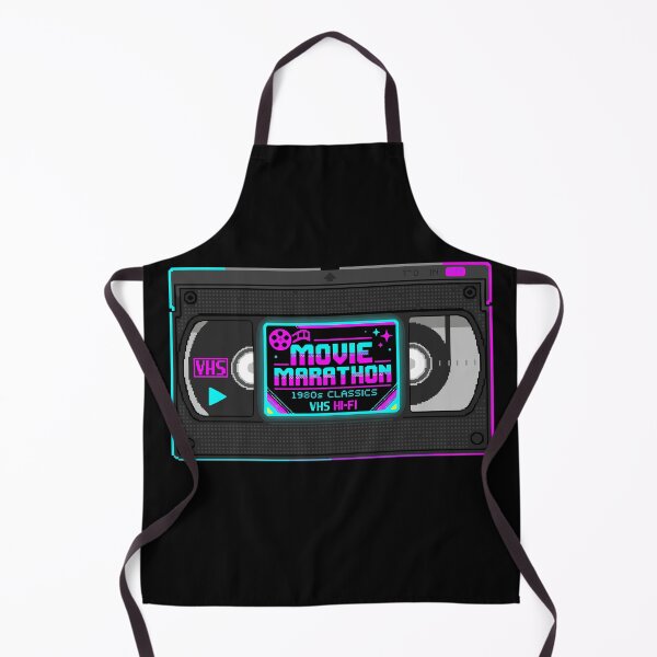 Item preview, Retro Movie Marathon - 80s VHS Tape Pixel Art designed and sold by artistastshirt.