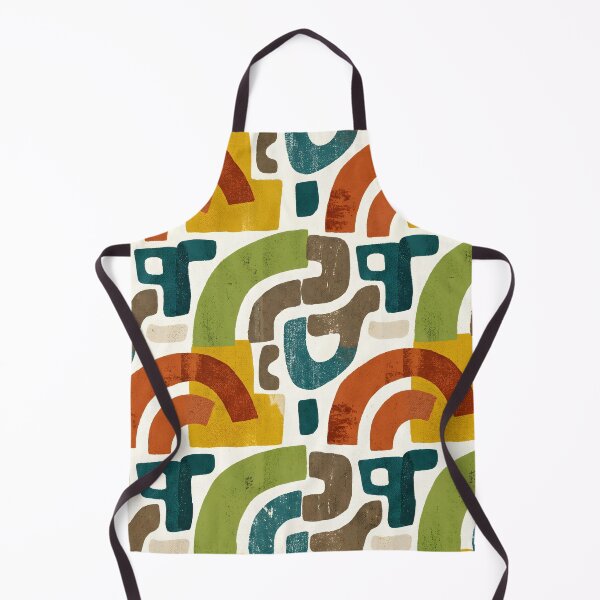 Item preview, Mid Century Modern Earthy Abstract Pattern designed and sold by 21 Tulips.
