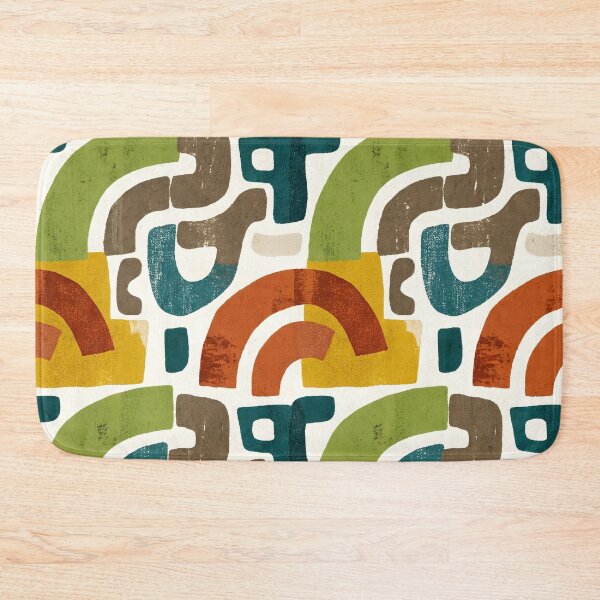 Item preview, Mid Century Modern Earthy Abstract Pattern designed and sold by 21 Tulips.