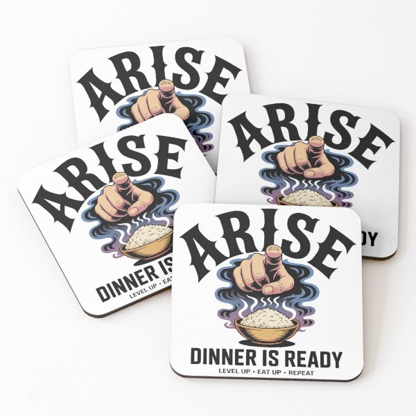 Item preview, Arise Dinner Is Ready Funny Gamer Food designed and sold by IslandTyped.