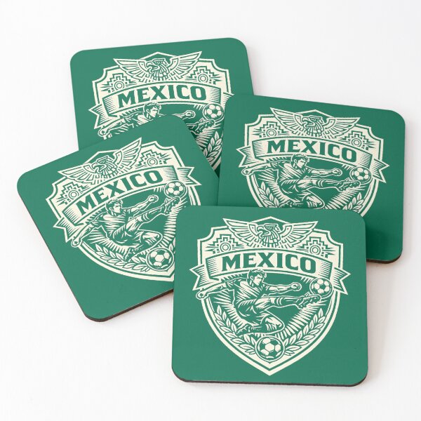 Item preview, Mexico Soccer Crest Vintage Football Badge Eagle Design designed and sold by JonelCrafts.