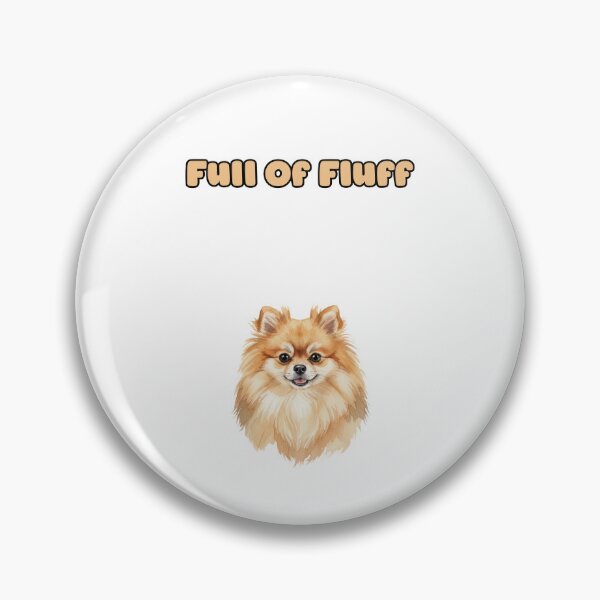 Item preview, Full Of Fluff Adorable Fluffy Dog Lover designed and sold by NatureUnleashed.