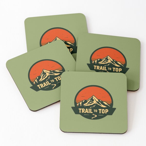 Item preview, Hiking Trail Art Vintage Tee Sticker designed and sold by Arte-Excellency.