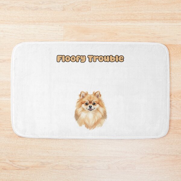Item preview, Floofy Trouble Mischievous Fluffy Dog Lover designed and sold by NatureUnleashed.