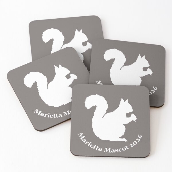 Item preview, 2026 White Squirrel Marietta Mascot Hat designed and sold by White Squirrel Productions.