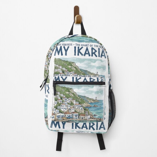 Item preview, Agios Kirykos Ikaria Greece - My Ikaria Travel Art designed and sold by SoulTreasures.