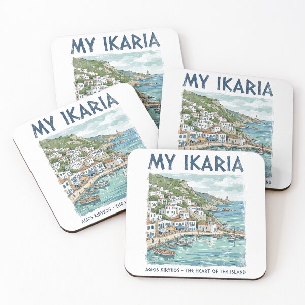 Item preview, Agios Kirykos Ikaria Greece - My Ikaria Travel Art designed and sold by SoulTreasures.