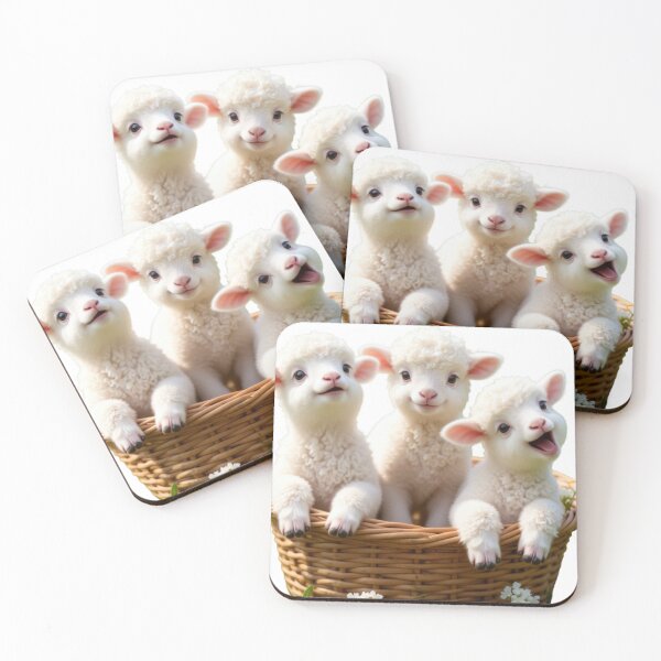 Item preview, Three  happy Sheep designed and sold by RiverFong.