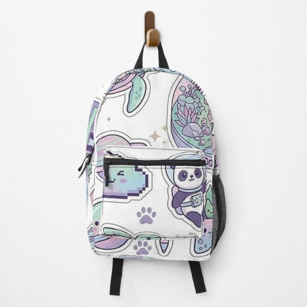 Item preview, Cute Cosmic Adventure - Pastel Panda Astronaut & Stardust Arcade designed and sold by Csstoree.