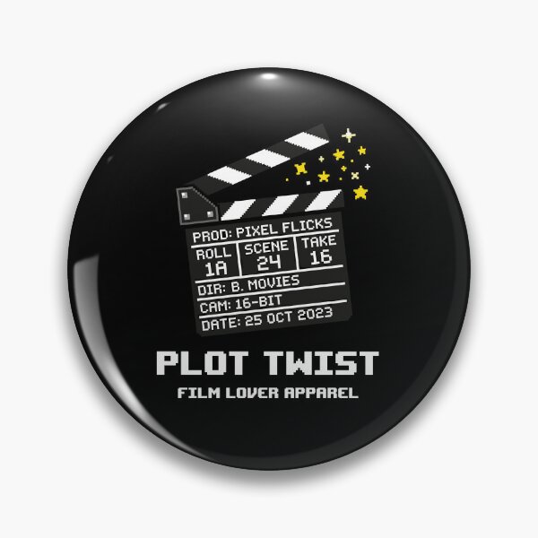 Item preview, Pixel Flicks Cinema Slate - Retro Filmmaker Art designed and sold by artistastshirt.