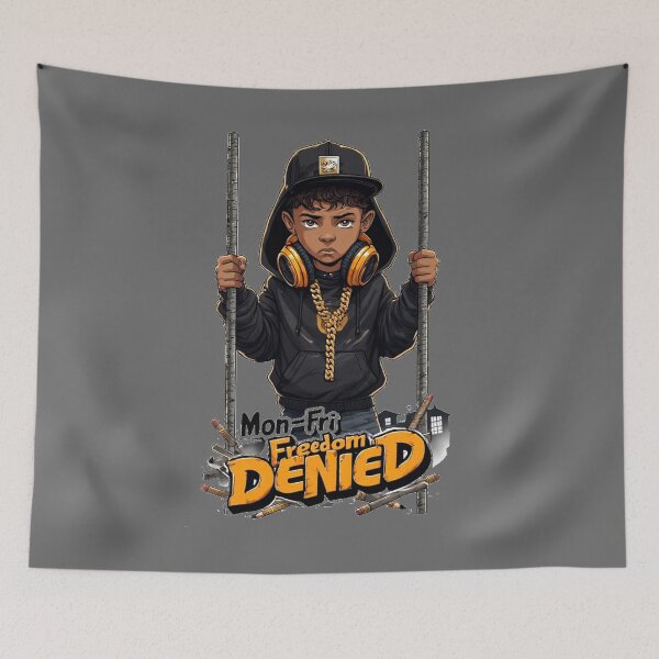 Item preview, SCHOOL OFFLINE | Freedom Denied | Cyber Rebel No.1 designed and sold by Shift-Bloom.