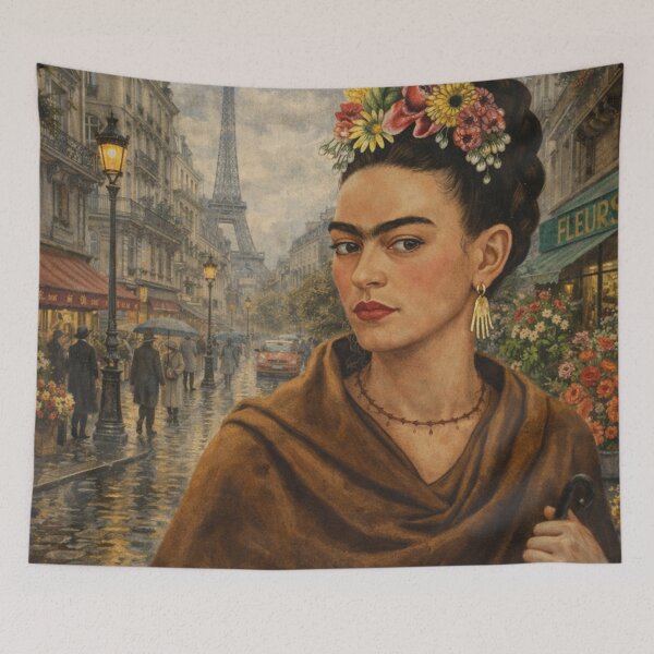 Item preview, Frida Kahlo Paris designed and sold by Muycote.