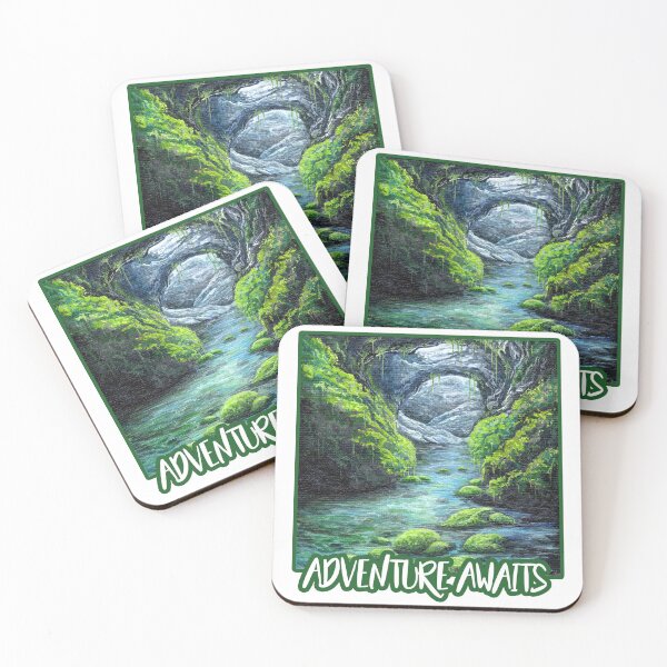 Item preview, Adventure Awaits in the Mossy Cave by B3cclesArt | Nature Explorer Design designed and sold by B3cclesArt..