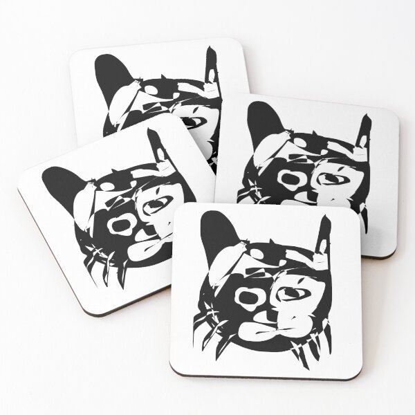Item preview, Experimental Abstract Cat – Artistic Distorted Feline Portrait designed and sold by Absyntart.