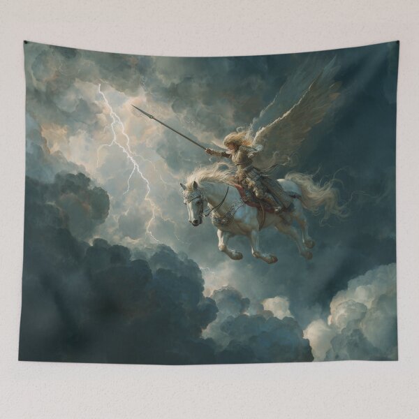 Item preview, Valkyrie Riding Into the Storm designed and sold by Rtymer.