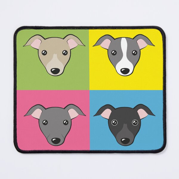Item preview, Italian Greyhound Cute cartoon pop art colorful pattern designed and sold by edrawings38.