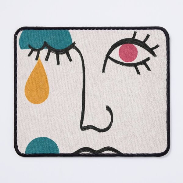 Item preview, Abstract Face with Tear designed and sold by pirevona.
