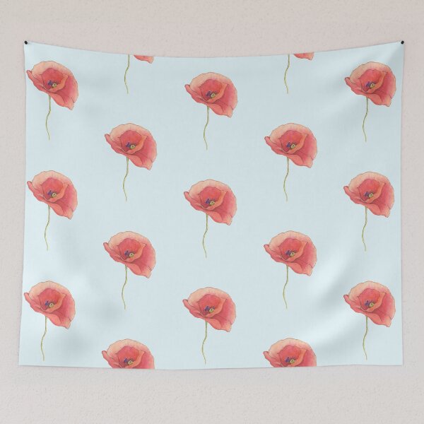 Item preview, Amapolas rojas designed and sold by DreamCradleArt.