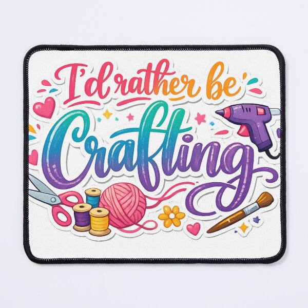 Item preview, I'd rather be crafting designed and sold by Darksun427.