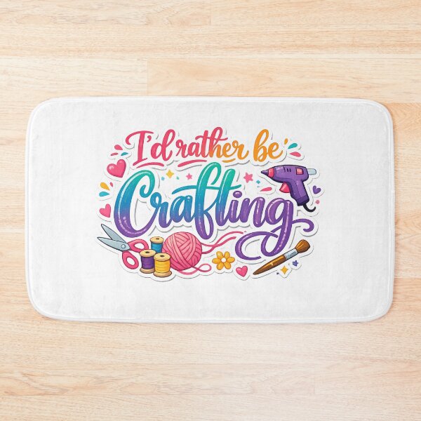 Item preview, I'd rather be crafting designed and sold by Darksun427.