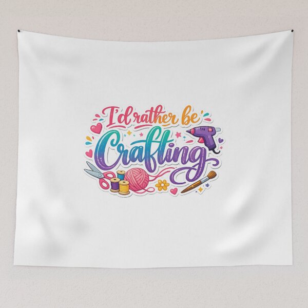 Item preview, I'd rather be crafting designed and sold by Darksun427.