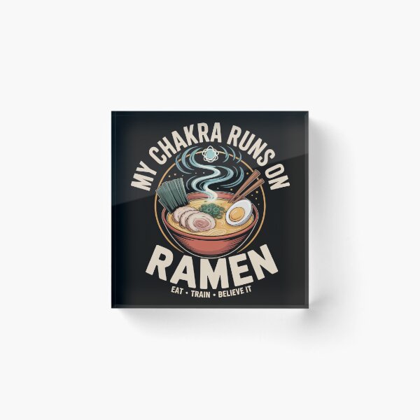Item preview, My Chakra Runs On Ramen Funny Anime Foodie designed and sold by IslandTyped.