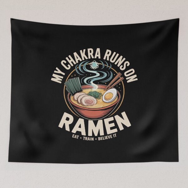 Item preview, My Chakra Runs On Ramen Funny Anime Foodie designed and sold by IslandTyped.