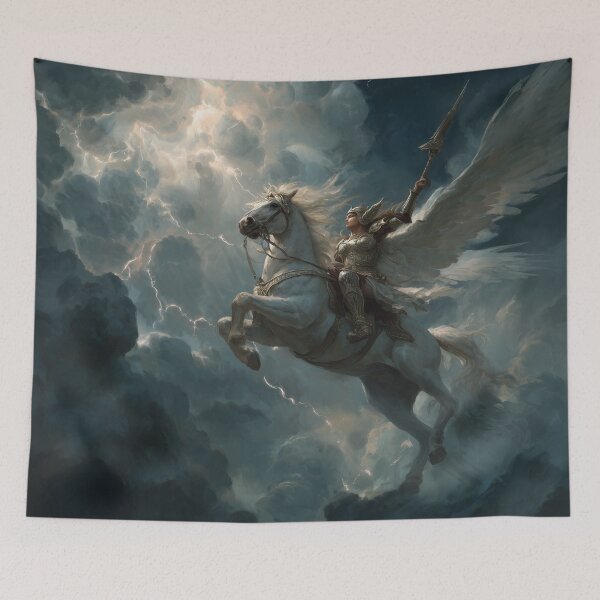 Item preview, Valkyrie Riding Into the Storm designed and sold by Rtymer.