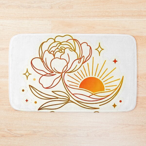 Item preview, Spring Rebirth & Radiance - RS Essence Floral Art - Elegant Peony Sun designed and sold by RS-Globalist-.