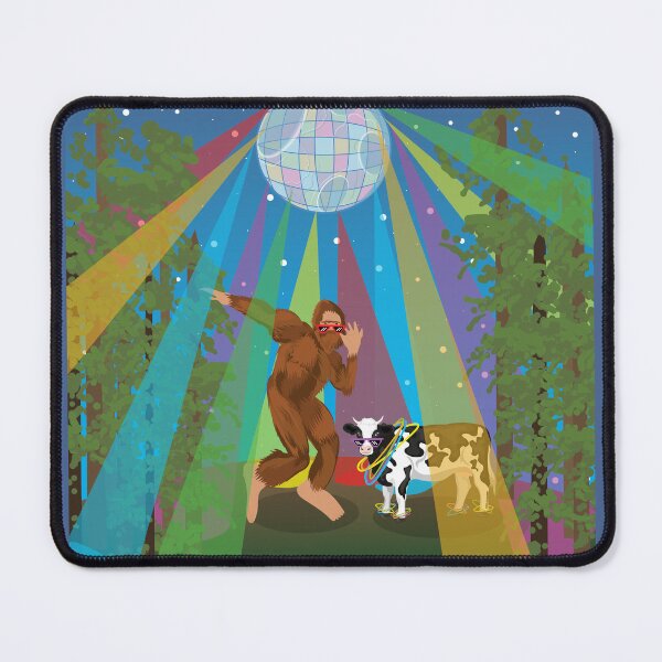 Item preview, Party Cow With Bigfoot designed and sold by kerriestuff.