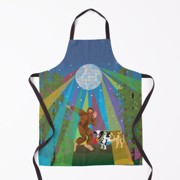 Item preview, Party Cow With Bigfoot designed and sold by kerriestuff.