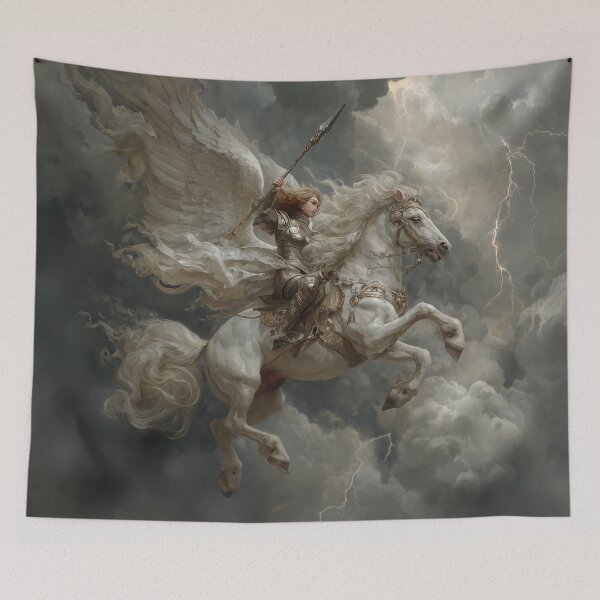 Item preview, Valkyrie Riding Into the Storm designed and sold by Rtymer.