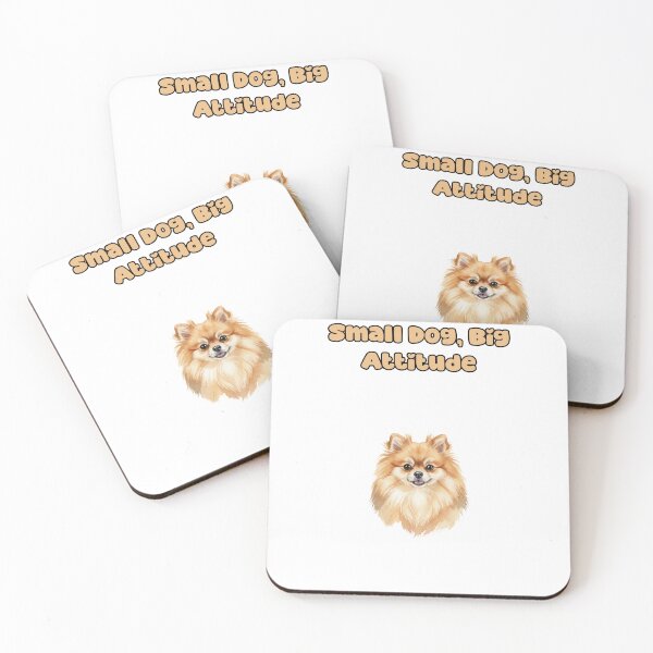 Item preview, Small Dog, Big Attitude Funny Pet Lover designed and sold by NatureUnleashed.