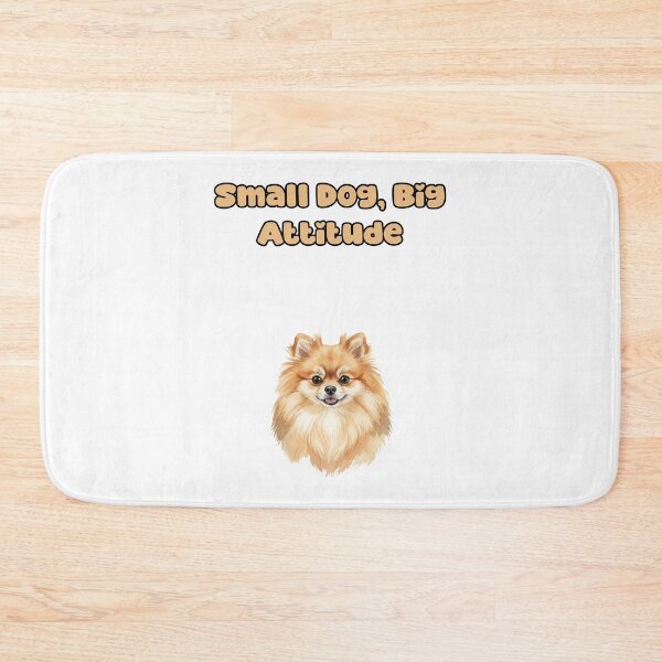 Item preview, Small Dog, Big Attitude Funny Pet Lover designed and sold by NatureUnleashed.