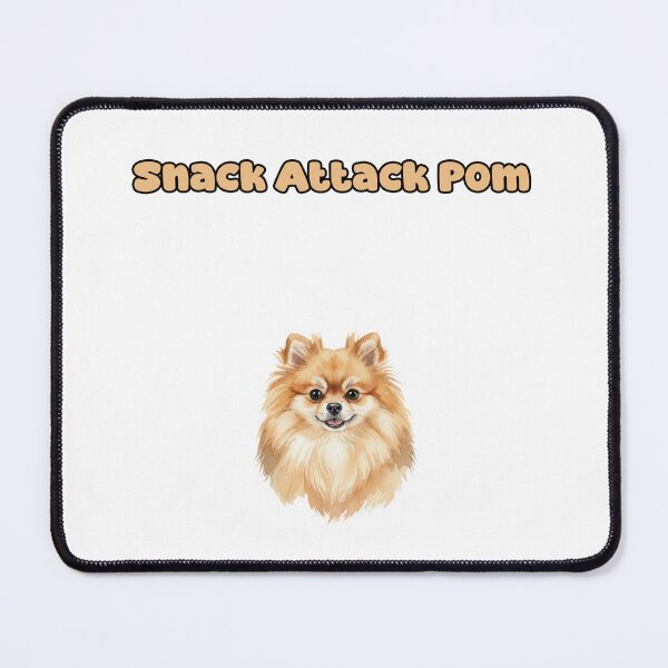 Item preview, Snack Attack Pom Adorable Pomeranian Lover designed and sold by NatureUnleashed.