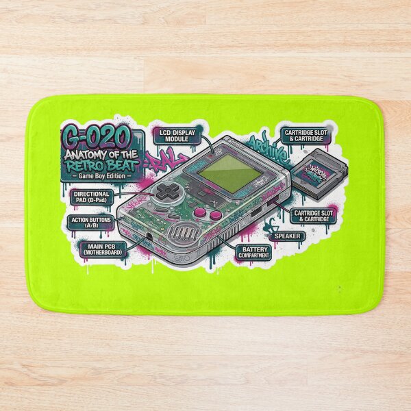 Item preview, RAL Archive G-020: Anatomy of the Retro Beat Handheld Game Boy designed and sold by RewindArtLab.