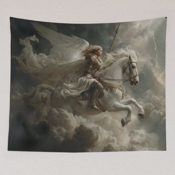 Item preview, Valkyrie Riding Into the Storm designed and sold by Rtymer.
