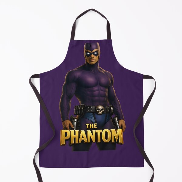 Item preview, The Phantom ? Classic Superhero in Purple Suit with Guns – Epic 3D Comic Art designed and sold by Imagetore.