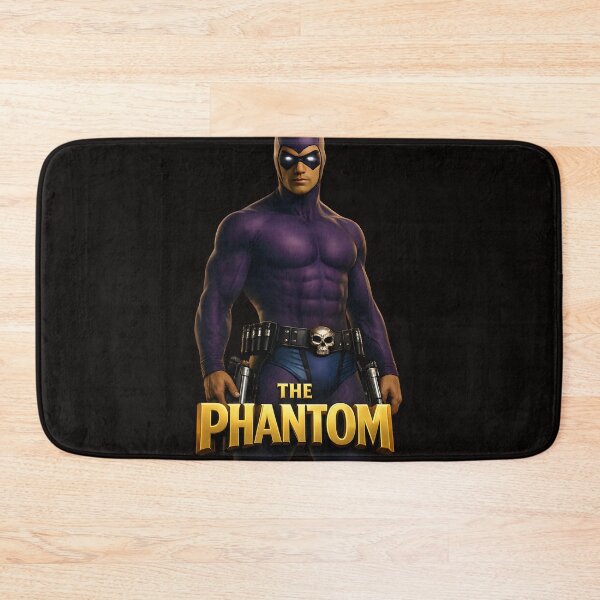 Item preview, The Phantom ? Classic Superhero in Purple Suit with Guns – Epic 3D Comic Art designed and sold by Imagetore.