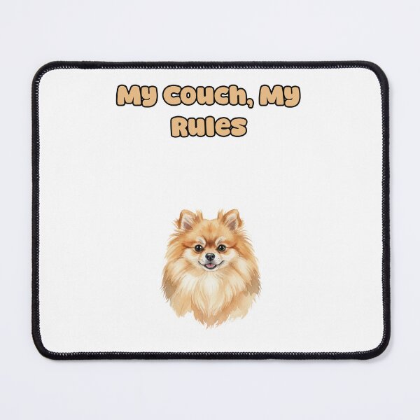 Item preview, My Couch, My Rules Funny Pet Owner Humor designed and sold by NatureUnleashed.