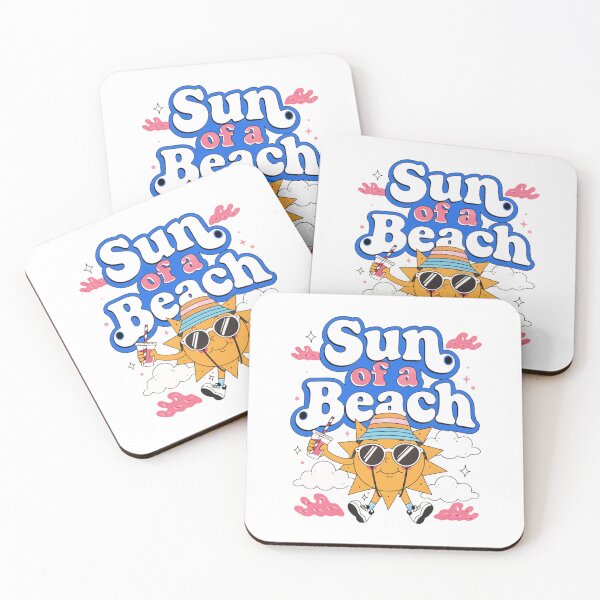 Item preview, Cute Summer Sun Beach Vibes Cartoon Design designed and sold by Print culturee.