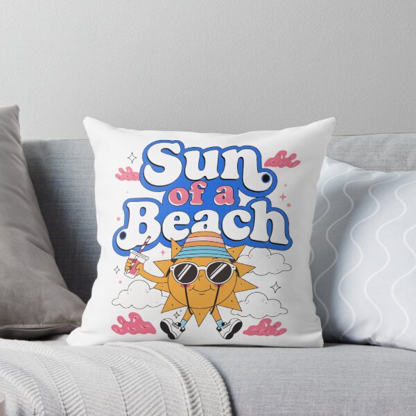 Item preview, Cute Summer Sun Beach Vibes Cartoon Design designed and sold by Print culturee.