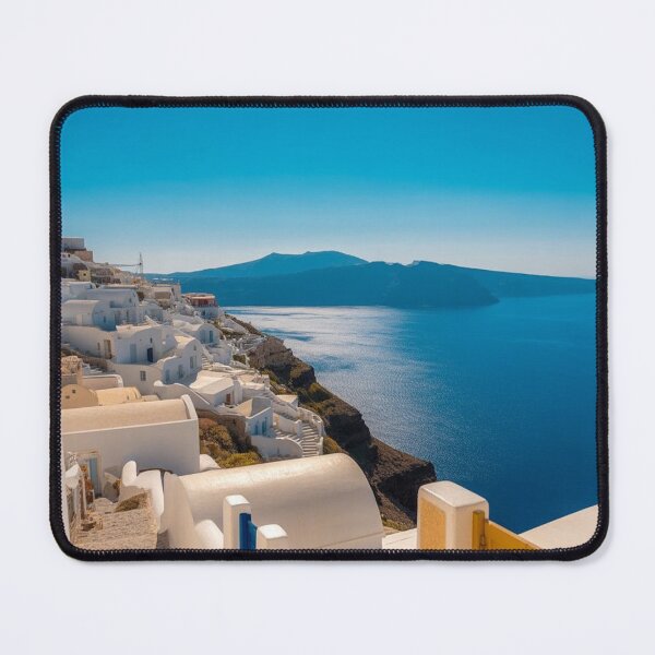 Item preview, Santorini with a view of the sea designed and sold by BenCoStyle.