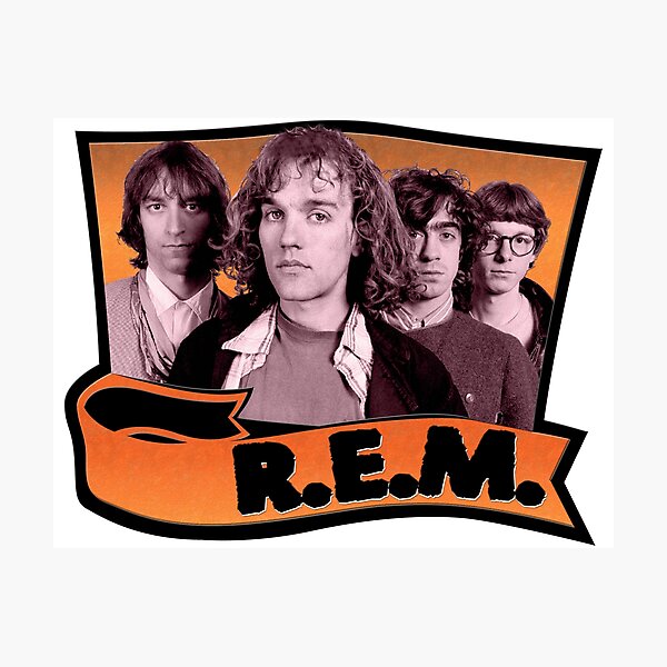Item preview, REM designed and sold by Lonesome Dog Art.