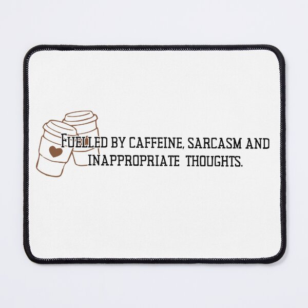 Item preview, Fuelled by caffeine  designed and sold by Hexcellent Designs.